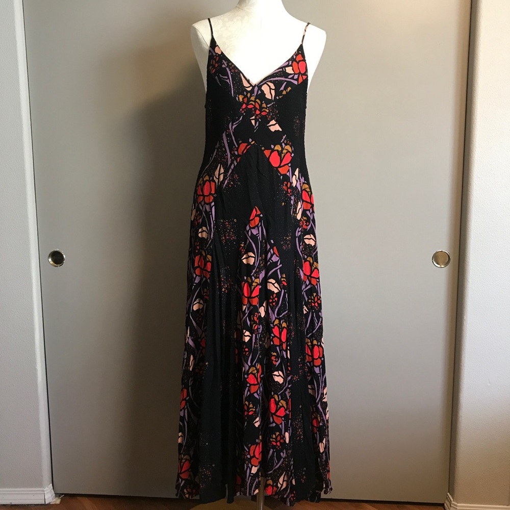 Free People Printed Maxi Dress